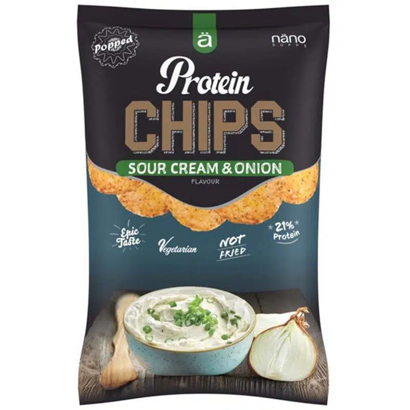 Nanosupps - Protein Chips Sour cream onion 40g Nanosupps - Protein Chips Sour cream onion 40g