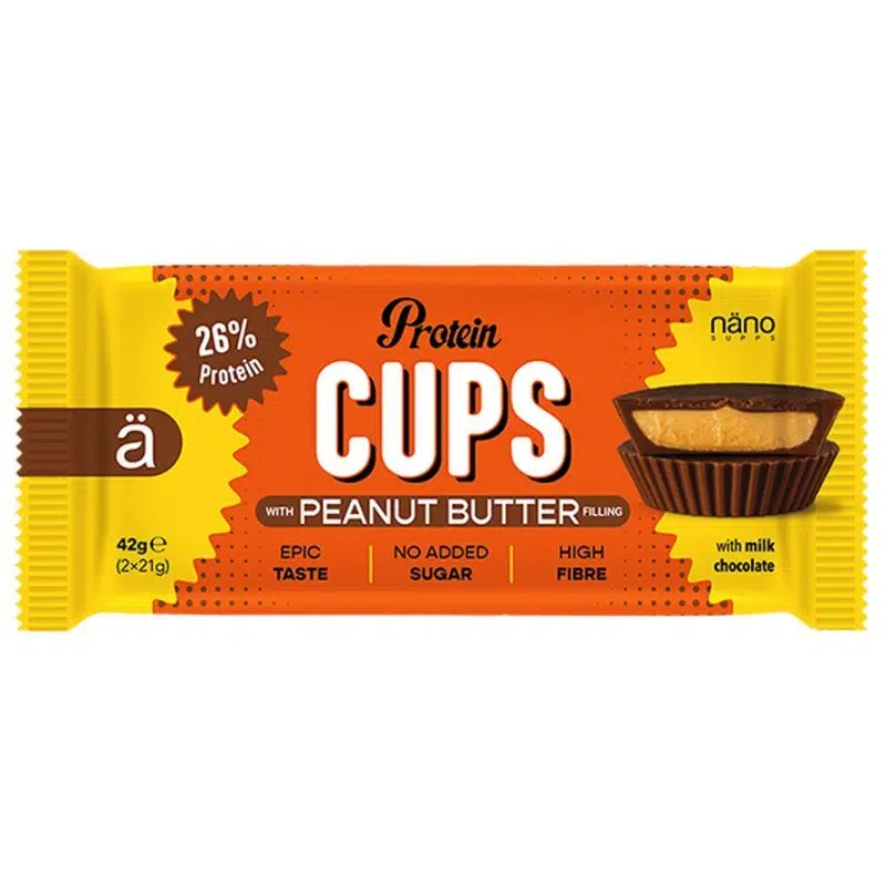 Nanosupps - Protein Cups Peanut Butter 42g Nanosupps - Protein Cups Peanut Butter 42g