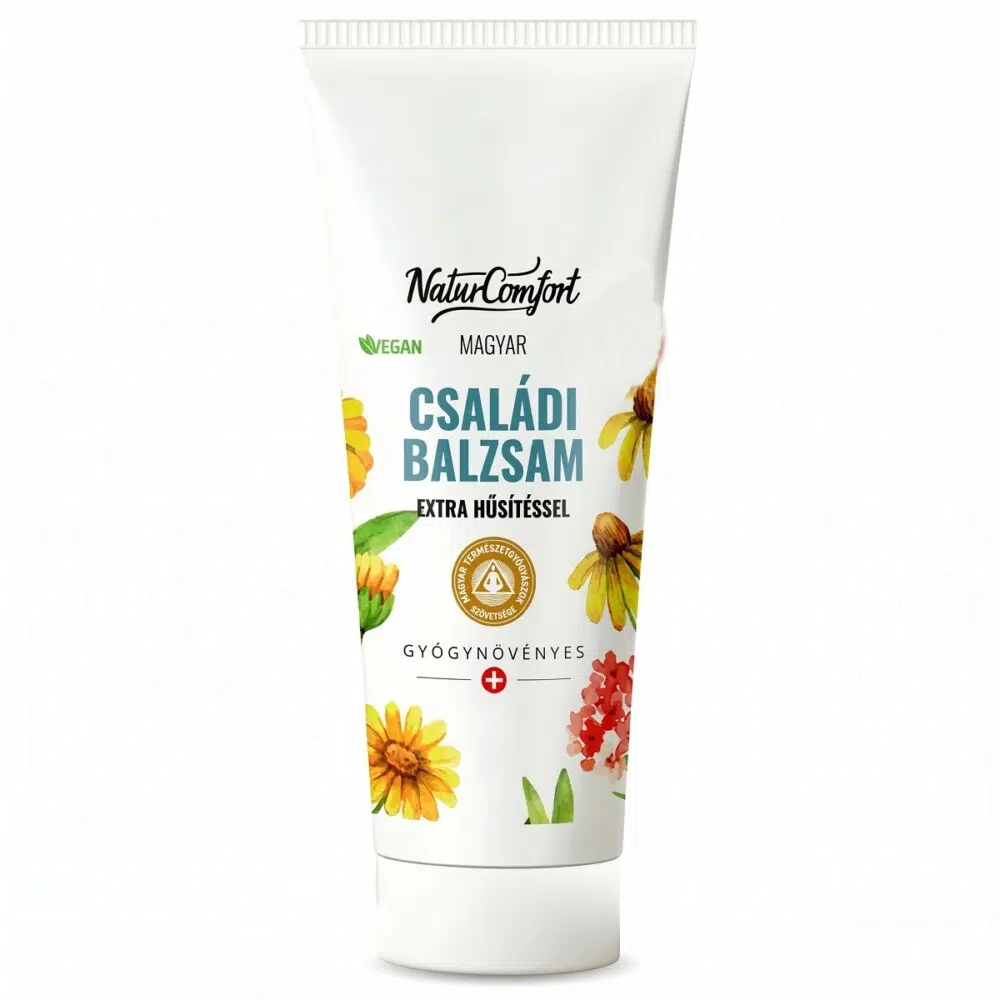 Natur Comfort Tubusos Magyar Családi balzsam EXTRA hűsítéssel - 70g Natur Comfort Tubusos Magyar Családi balzsam EXTRA hűsítéssel - 70g