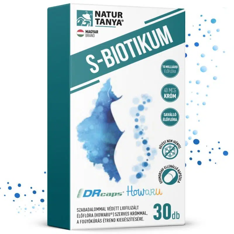 Natur Tanya S-biotikum kapszula 30db Natur Tanya S-biotikum kapszula 30db