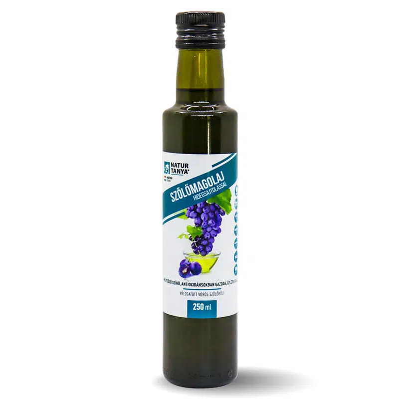 Natur Tanya Szőlőmagolaj - Hidegsajtolással készült 250ml Natur Tanya Szőlőmagolaj - Hidegsajtolással készült 250ml