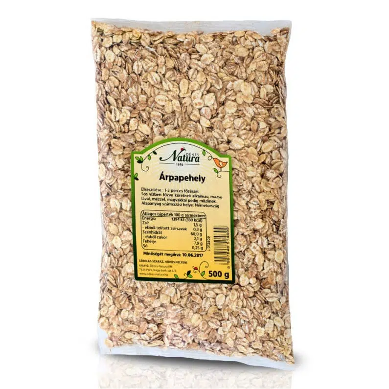 Natura árpapehely 500 g Natura árpapehely 500 g