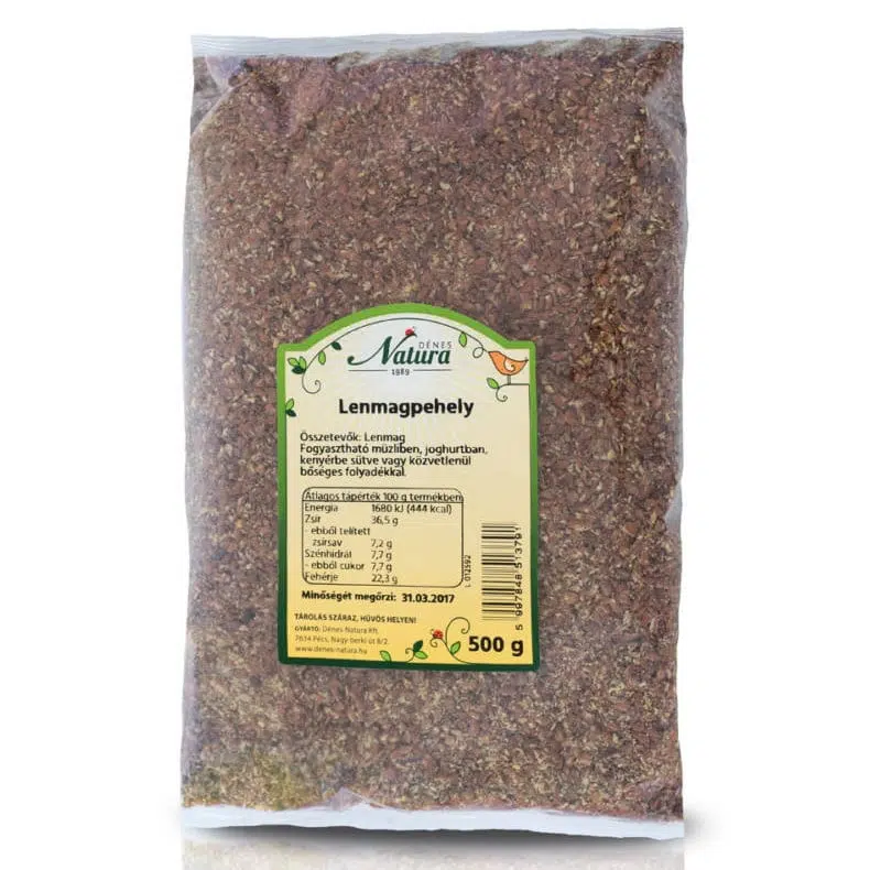 Natura lenmagpehely 500 g Natura lenmagpehely 500 g