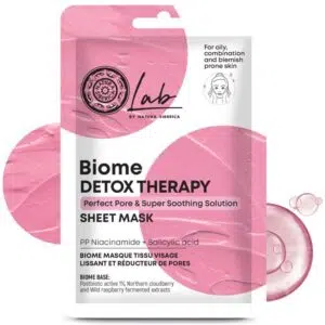 Natura Siberica Lab Biome Detox Therapy Fátyolmaszk Niacinamid + Szalicilsav 25g