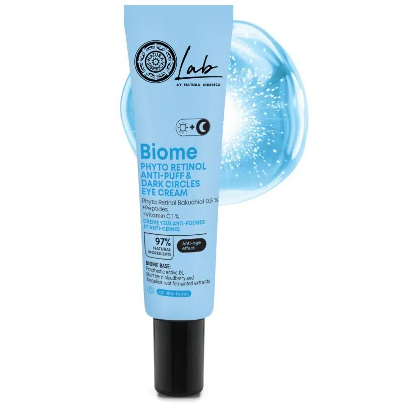 Natura Siberica Lab Biome Fitoretinol szemkörnyékápoló krém 30ml Natura Siberica Lab Biome Fitoretinol szemkörnyékápoló krém 30ml