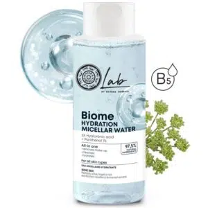 Natura Siberica Lab Biome Hidratáló Micellás víz Hialuronsav + B5 Panthenol 400ml