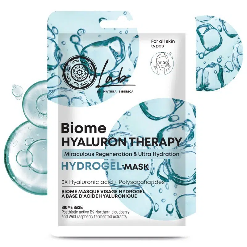 Natura Siberica Lab Biome Hyaluron Therapy Hidrogél arcmaszk poliszacharidokkal 30g Natura Siberica Lab Biome Hyaluron Therapy Hidrogél arcmaszk poliszacharidokkal 30g