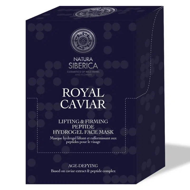 Natura Siberica Royal Caviar Peptides feszesítő hidrogél arcmaszk 30g Natura Siberica Royal Caviar Peptides feszesítő hidrogél arcmaszk 30g