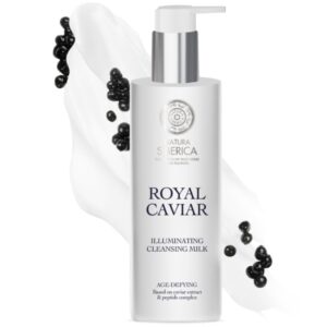 Natura Siberica Royal Caviar Ragyogást adó arctisztító tej 200ml