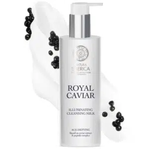 Natura Siberica Royal Caviar Ragyogást adó arctisztító tej 200ml