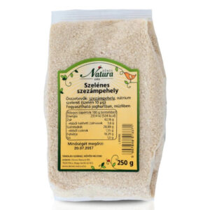 Natura szelénes szezámpehely 250 g