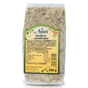 Natura szezámos szendvicskrémpor 200 g
