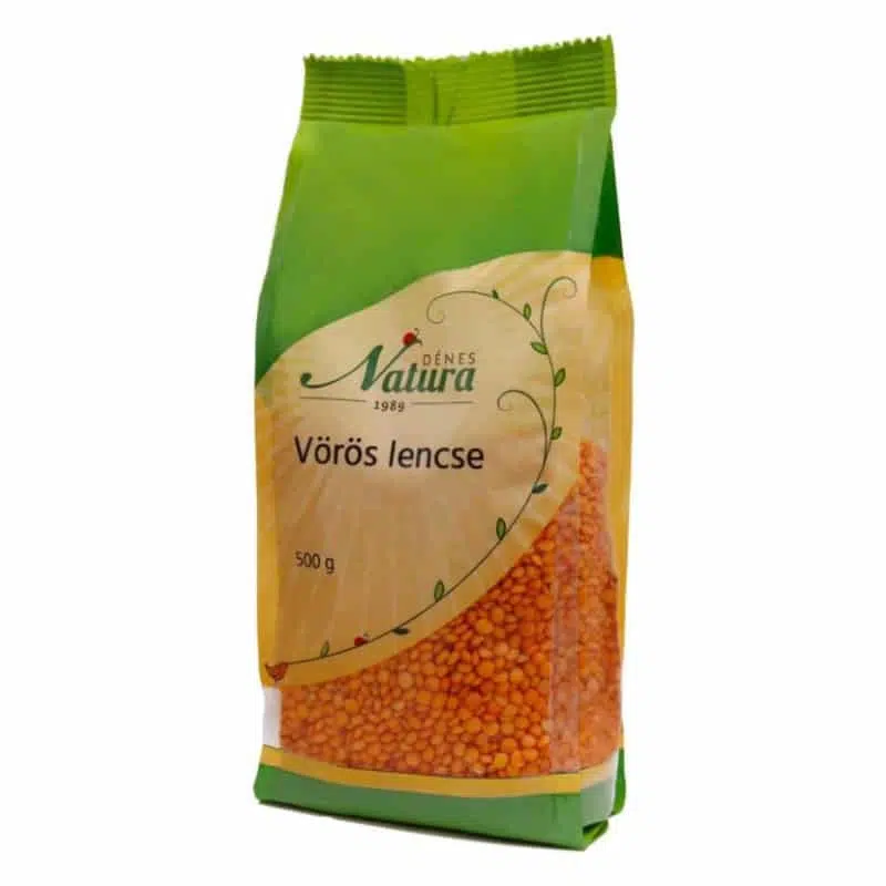 Natura vörös lencse 500 g Natura vörös lencse 500 g