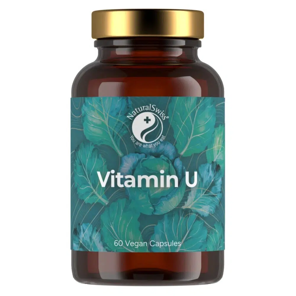 Natural Swiss Vitamin U - gyomorfekély elleni kapszula 60db Natural Swiss Vitamin U - gyomorfekély elleni kapszula 60db
