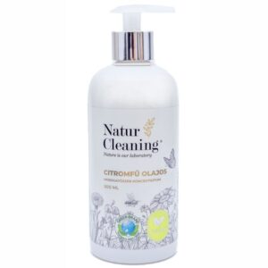 NaturCleaning Citromfű olajos mosogatószer koncentrátum 500ml pumpás