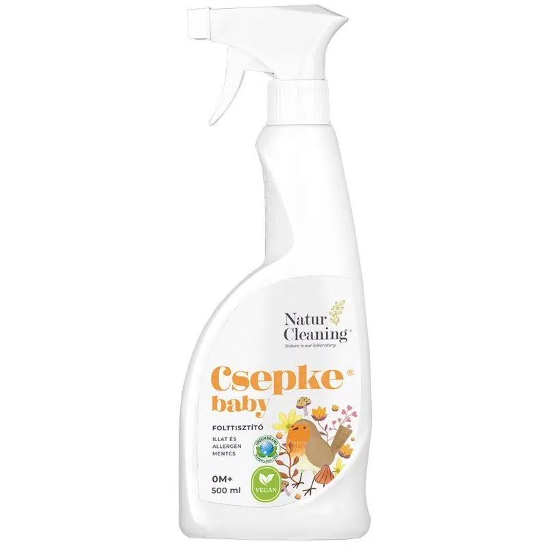 NaturCleaning Csepke Baby allergénmentes folttisztító 500ml NaturCleaning Csepke Baby allergénmentes folttisztító 500ml