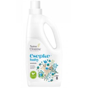 NaturCleaning Csepke Baby allergénmentes mosógél 0m+ 1 liter