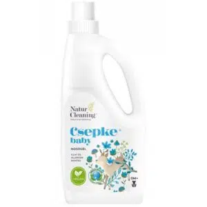 NaturCleaning Csepke Baby allergénmentes mosógél 0m+ 1 liter
