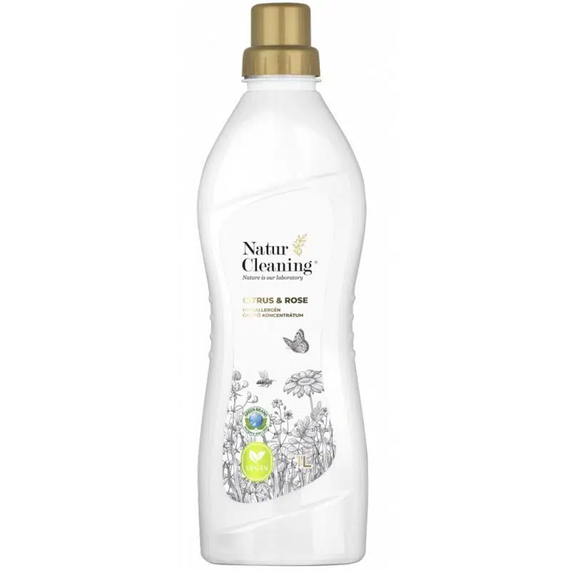NaturCleaning öblítő koncentrátum Citrus & Rose 1 liter NaturCleaning öblítő koncentrátum Citrus & Rose 1 liter