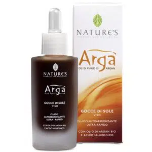 Nature's Arga Ultragyors önbarnító arcápoló cseppek 30ml