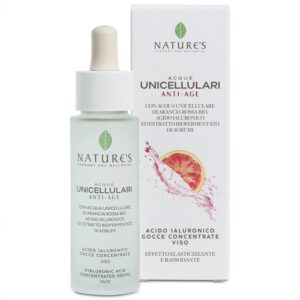 Nature's Unicellulari Anti-aging koncentrált hialuronsav cseppek arcra 30ml