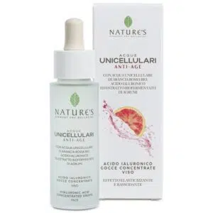 Nature's Unicellulari Anti-aging koncentrált hialuronsav cseppek arcra 30ml
