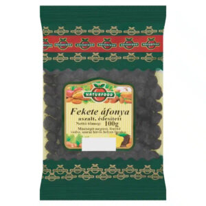 Naturfood aszalt fekete áfonya 100 g