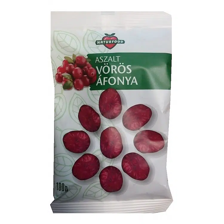 Naturfood aszalt vörös áfonya 100 g Naturfood aszalt vörös áfonya 100 g