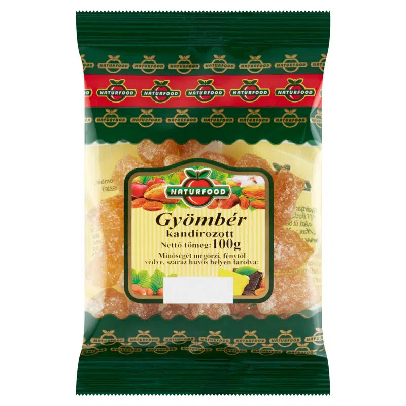 Naturfood kandírozott gyömbér 100 g Naturfood kandírozott gyömbér 100 g