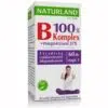 Naturland B 100% komplex+ magnézium 375 kapszula 60 db