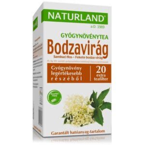 Naturland bodzavirág tea Extra 20 filter