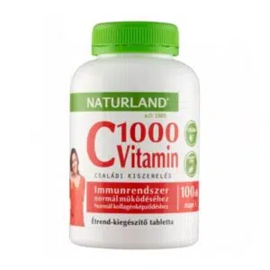 Naturland C-vitamin 1000mg tabletta 100db
