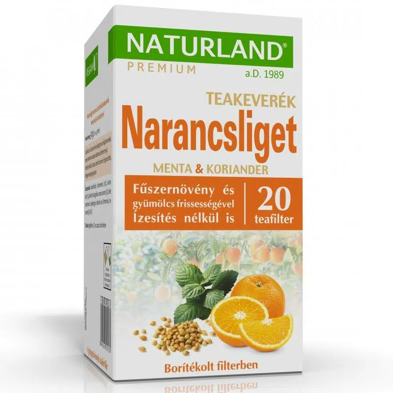 Naturland Narancsliget teakeverék 20x1,5 g Naturland Narancsliget teakeverék 20x1,5 g