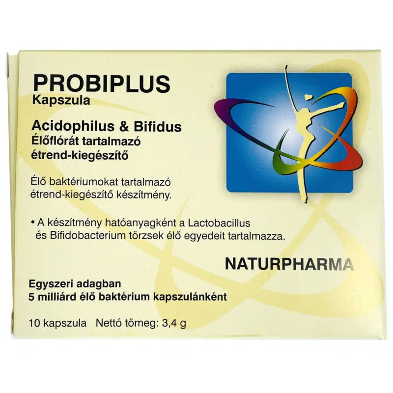 Naturpharma Probiplus kapszula 10 db Naturpharma Probiplus kapszula 10 db