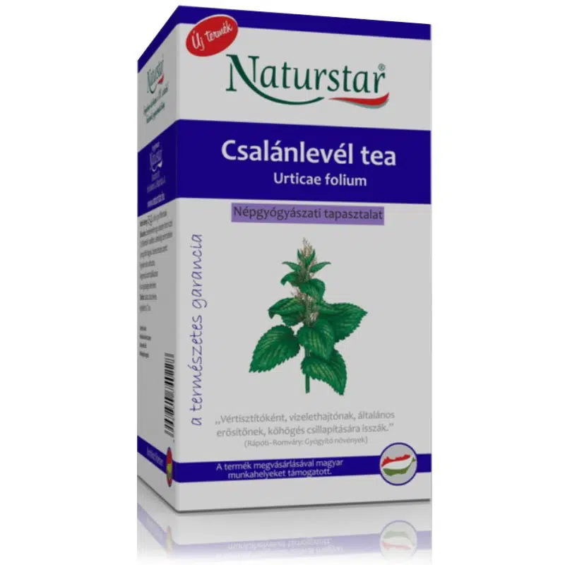 Naturstar csalánlevél filteres tea 25 filter Naturstar csalánlevél filteres tea 25 filter