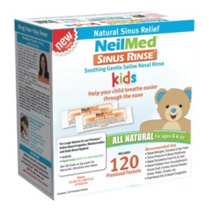 NeilMed Sinus Rinse utántöltő tasak Gyerek orrmosó szetthez 120 db