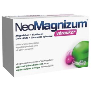 NeoMagnizum Vércukor tabletta 50db
