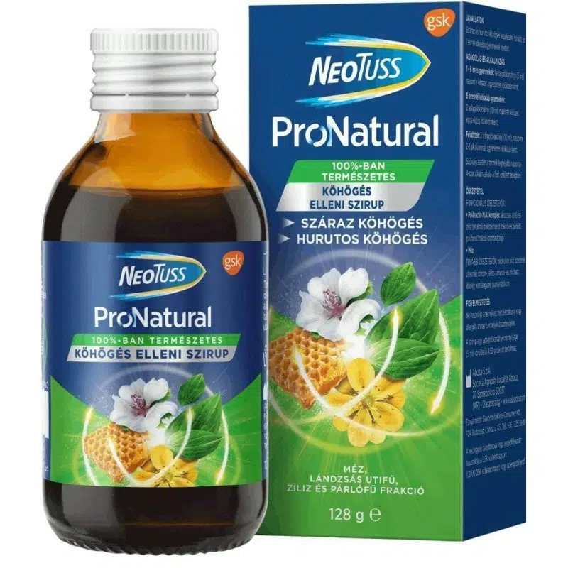 NeoTuss Pronatural szirup köhögésre 95 ml 128 g NeoTuss Pronatural szirup köhögésre 95 ml 128 g
