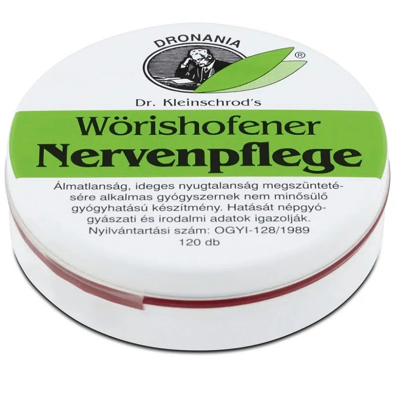 Wörishofener Nervenpflege tabletta 120 db Wörishofener Nervenpflege tabletta 120 db