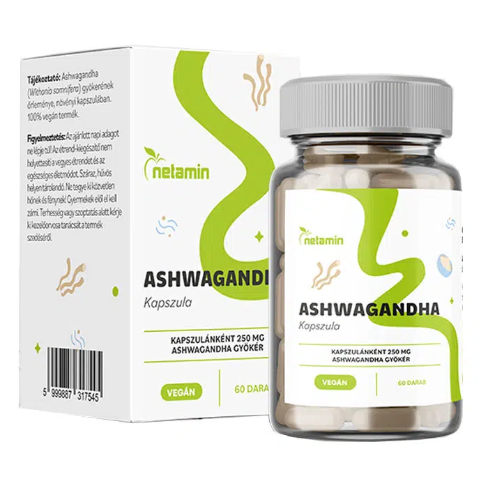 Netamin Ashwagandha kapszula 250mg 60db Netamin Ashwagandha kapszula 250mg 60db