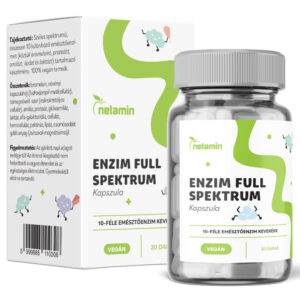 Netamin ENZIM Full Spektrum 10 féle emésztőenzim kapszula 30db