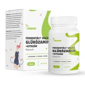 Netamin Fermentált Vegán Glükozamin + Kitozán kapszula 90 db