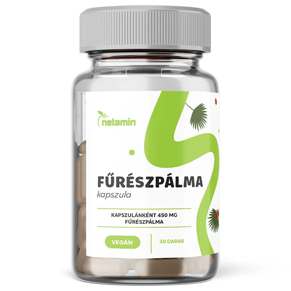 Netamin Fűrészpálma 450 mg kapszula 30db Netamin Fűrészpálma 450 mg kapszula 30db