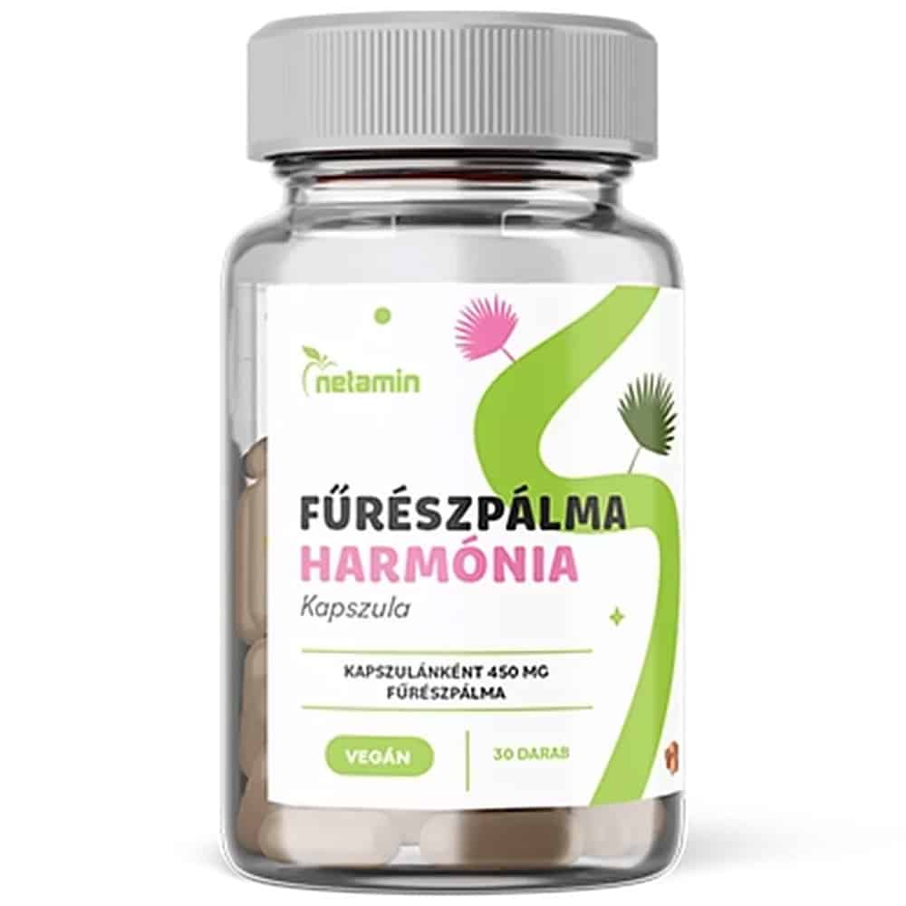 Netamin Fűrészpálma Harmónia kapszula 30 db Netamin Fűrészpálma Harmónia kapszula 30 db