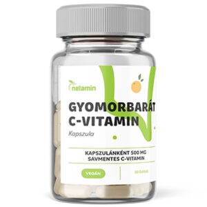 Netamin Gyomorbarát C-vitamin 500mg kapszula 60db