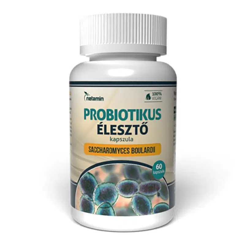 Netamin Probiotikus élesztő kapszula 60db Netamin Probiotikus élesztő kapszula 60db