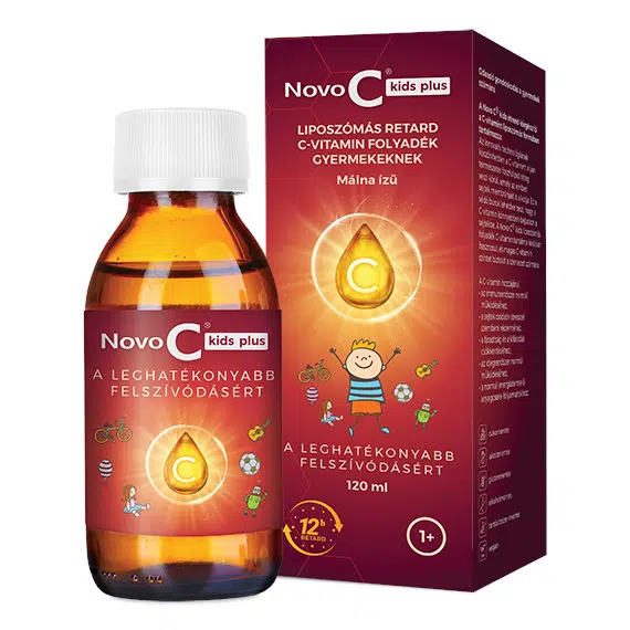 Novo C KIDS Liquid Liposzómás C-vitamin 120 ml Novo C KIDS Liquid Liposzómás C-vitamin 120 ml