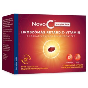 Novo C Komplex FORTE liposzómás RETARD C-vitamin 60db