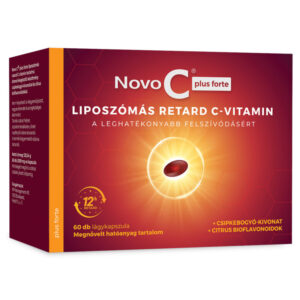 Novo C Plus FORTE liposzómás RETARD C-vitamin 60db