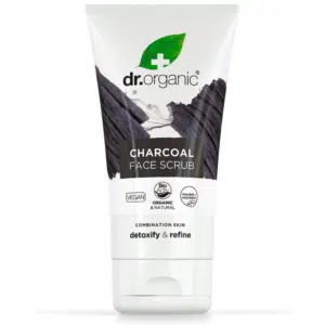 Dr.Organic Charcoal Mélytisztító arcradír aktív szénnel 125ml